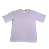 Juicy Couture T-Shirt Girocollo Tinta Unita con Stampa per Bambina JBX6510 LILLA JUICY COUTURE 