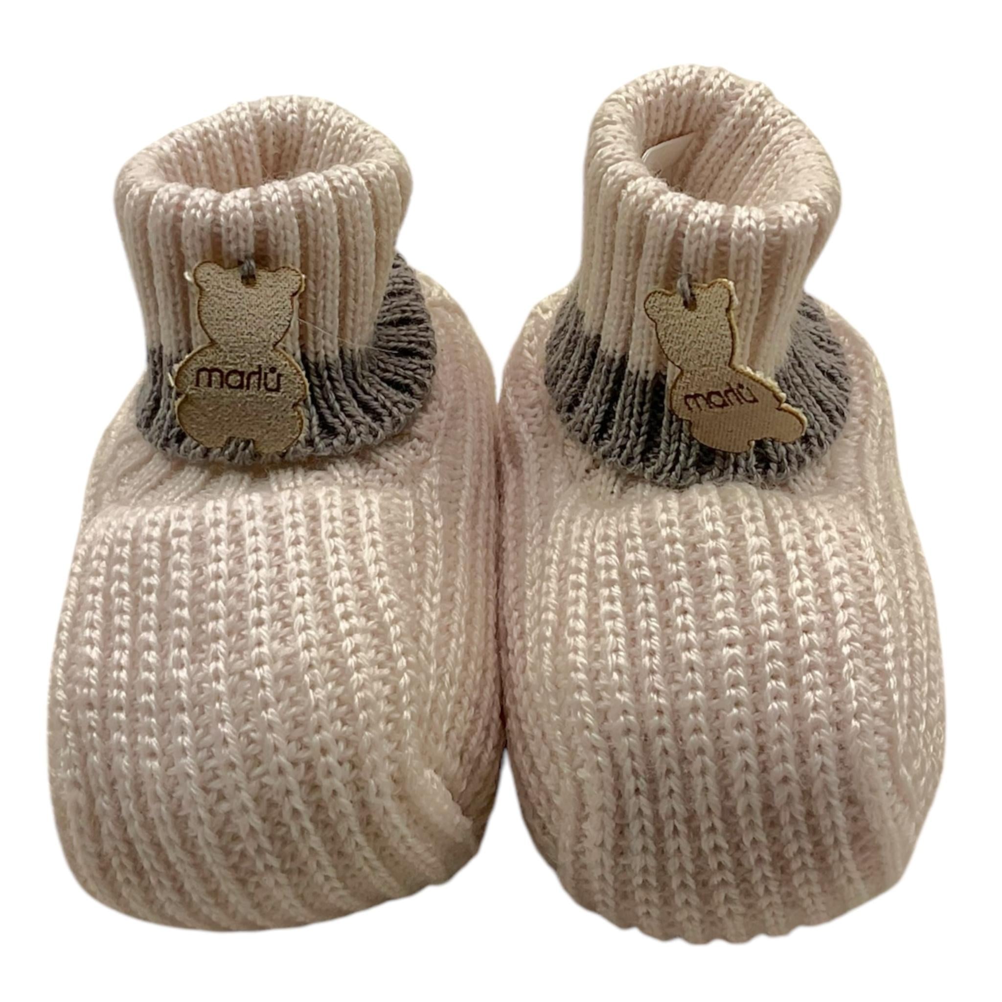 MARLU' babbucce tinta unita Beige per Neonato IB52S BEIGE MARLU' 