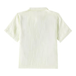 Il Gufo Camicia Mezza Manica Tinta Unita per Neonato P25PC060L6006N VERDE IL GUFO 