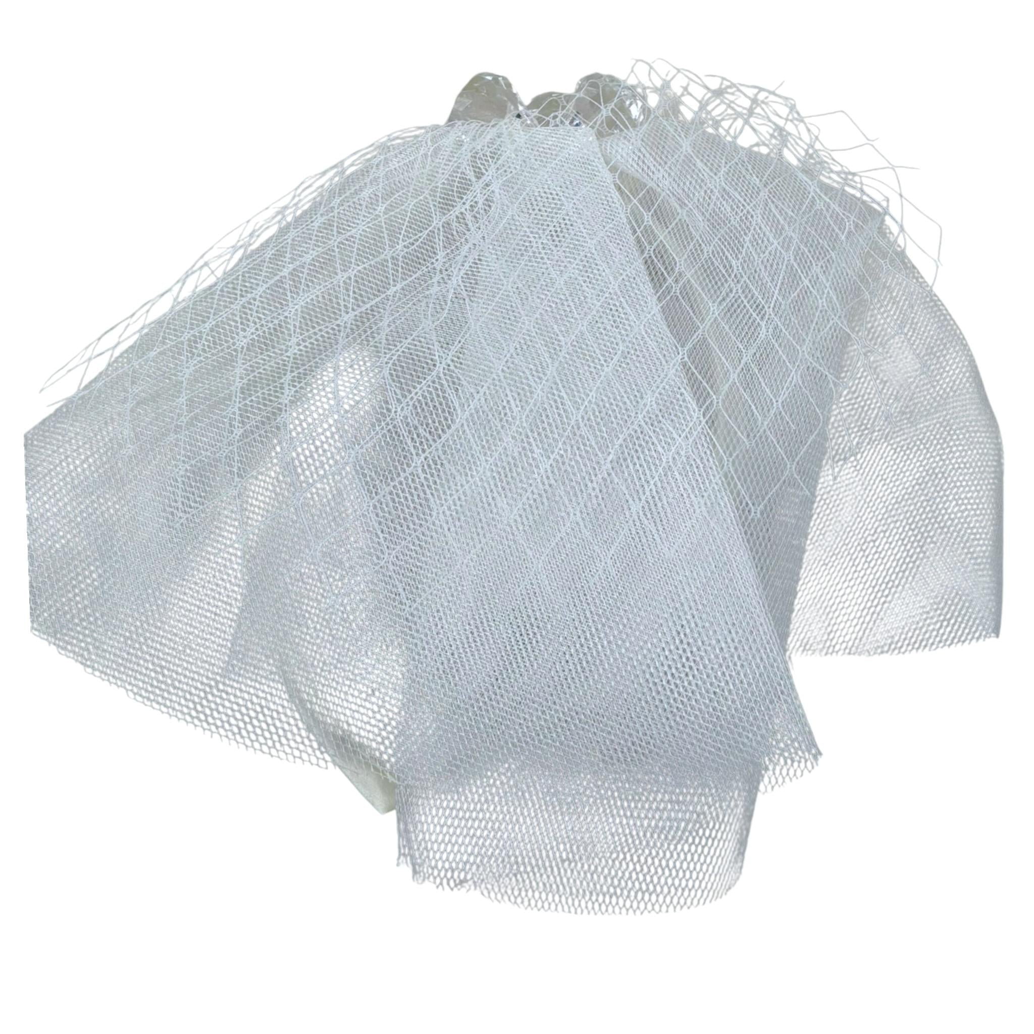 Gai Mattiolo Cerchietto Tinta Unita con Applicazioni per Bambina GM100603 BIANCO GAI MATTIOLO 