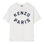 Kenzo T.Shirt Girocollo Tinta Unita con Logo per Neonato K61163N BIANCO KENZO 