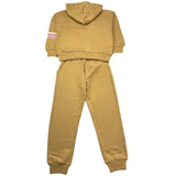 GAELLE completo 2 pezzi felpa-pantalone tinta unita Sabbia per Bambina 2741T00525X SABBIA GAELLE 