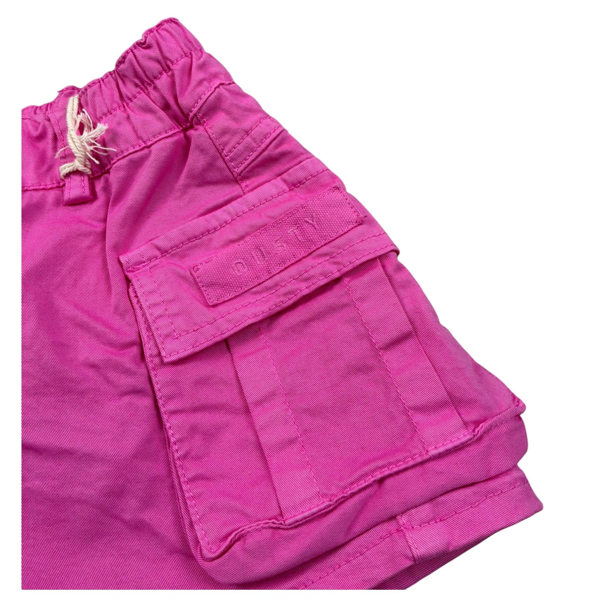 Dusty Color Short Tinta Unita con Elastic In Vita per Bambina DJWS5015SH FUXIA DUSTY COLOR 