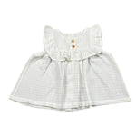 Babyvip Camicia Tinta Unita Giromanica per Neonata T1355 BIANCO BABYVIP 