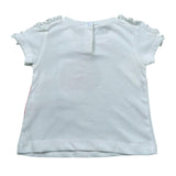 Liu Jo T-Shirt Tinta Unita con Stampa per Neonata HA1080J5003 BIANCO LIU JO 