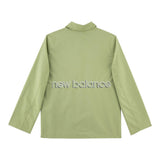New Balance Giubbino Tinta Unita con Bottoni per Bambino LAKB0140 VERDE NEW BALANCE 