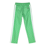 John Richmond Pantalone Tinta Unita Con Elastico In Vita E Logo Verde Per Bambino