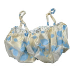 Lu Lu By Miss Grant Top Tinta Unita con Fantasia per Bambina LL3528 BEIGE LU LU BY MISS GRANT 