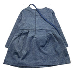 MAYORAL abito tinta unita con pochette girocollo Blu per Neonata 2915X BLU MAYORAL 