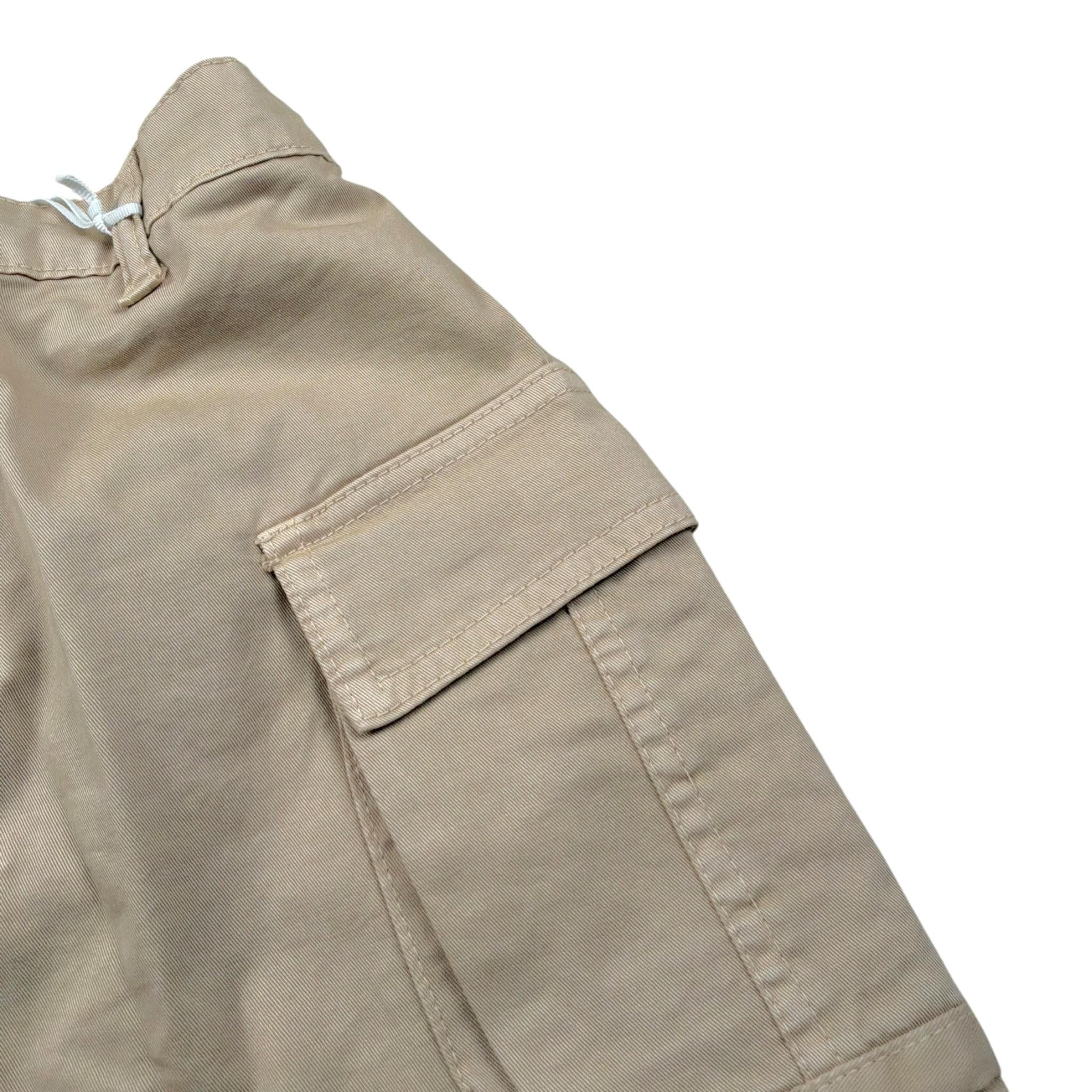 Lu Lu By Miss Grant Gonna tinta unita con Tasconi Beige per Bambina LL3391 BEIGE LU LU BY MISS GRANT 