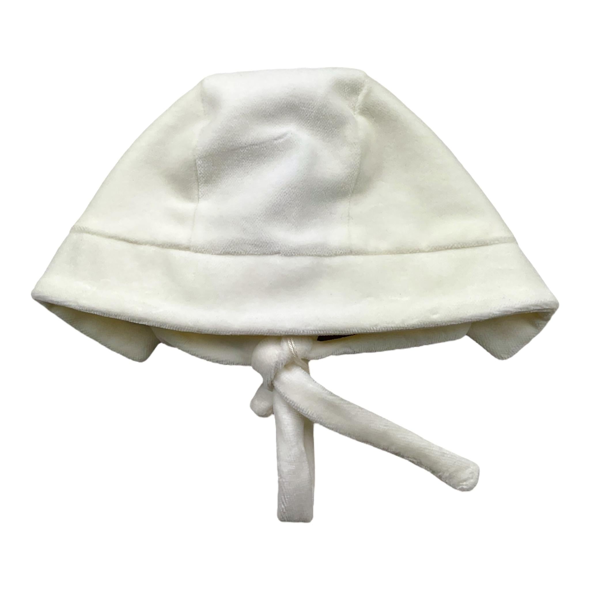 LA STUPENDERIA cappello tinta unita  Bianco per Neonato TBCP02 BIANCO LA STUPENDERIA 