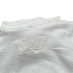I'M Brian Felpa tinta unita con Cappuccio Bianco per Neonato F2920 BIANCO I'M BRIAN 