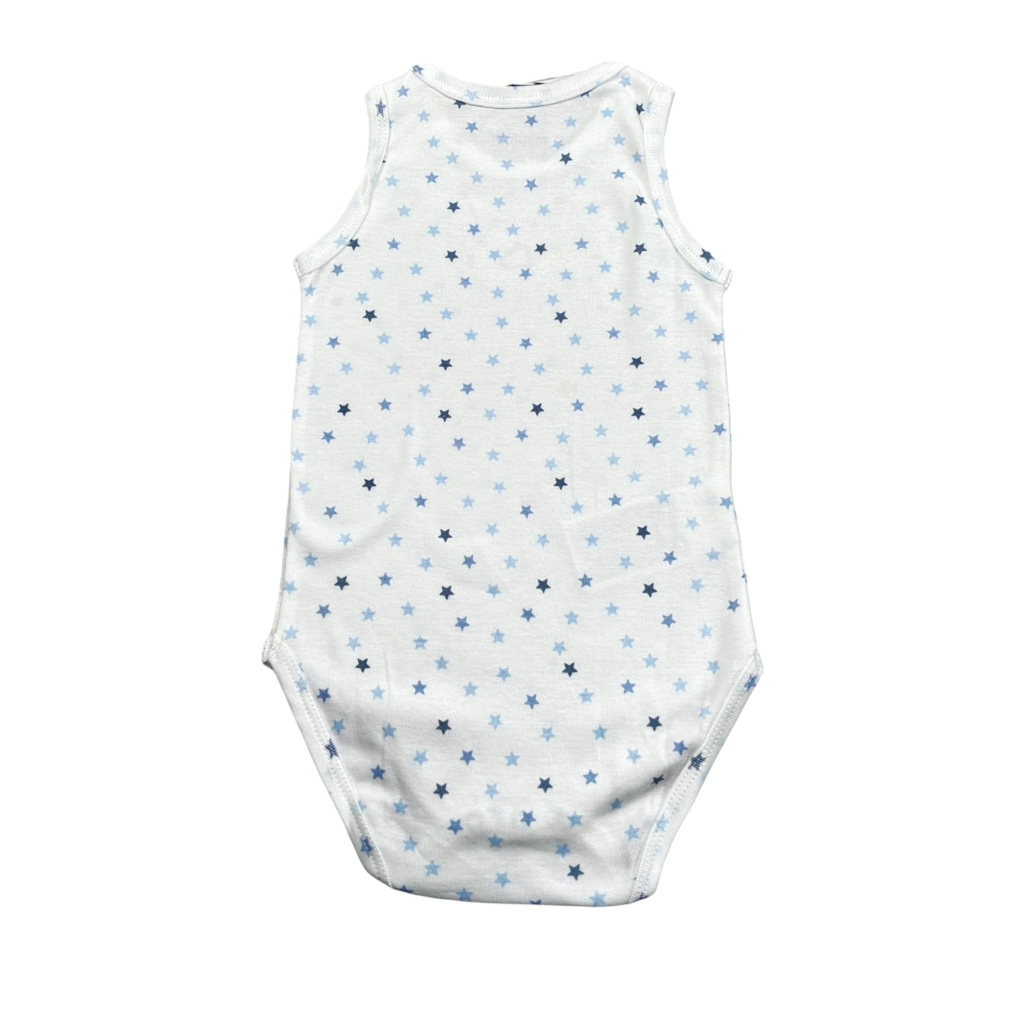 Mayoral Body Mezza Manica Tinta Unita con Stampa per Neonato 1706MM BIANCO MAYORAL 