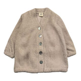 CAFFE' D'ORZO cardigan tinta unita con bottoni Beige per Bambina ZV9A30 BEIGE CAFFE' D'ORZO 
