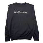 DANIELE ALESSANDRINI maglia girocollo tinta unita con stampa Nero per Bambino 1231W00049XXXXX NERO DANIELE ALESSANDRINI 