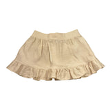 Janice Gonna Tinta Unita con Balze per Bambina JN810B BEIGE JANICE 