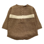 WEDOBLE pagliaccetto manica lunga tinta unita Marrone per Neonato I2404305 MARRONE WEDOBLE 