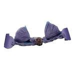 Saint Barth Bracciale Tinta Unita con Strass per Bambina STRASS GLICINE SAINT BARTH 