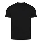 Diesel T-Shirt Girocollo Tinta Unita con Stampa per Bambino J02237XX NERO DIESEL 