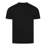 Diesel T-Shirt Girocollo Tinta Unita con Stampa per Bambino J02237XX NERO DIESEL 