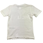MCU t-shirt girocollo tinta unita con brillantini Bianco per Neonato MCUK6002N BIANCO MCU 
