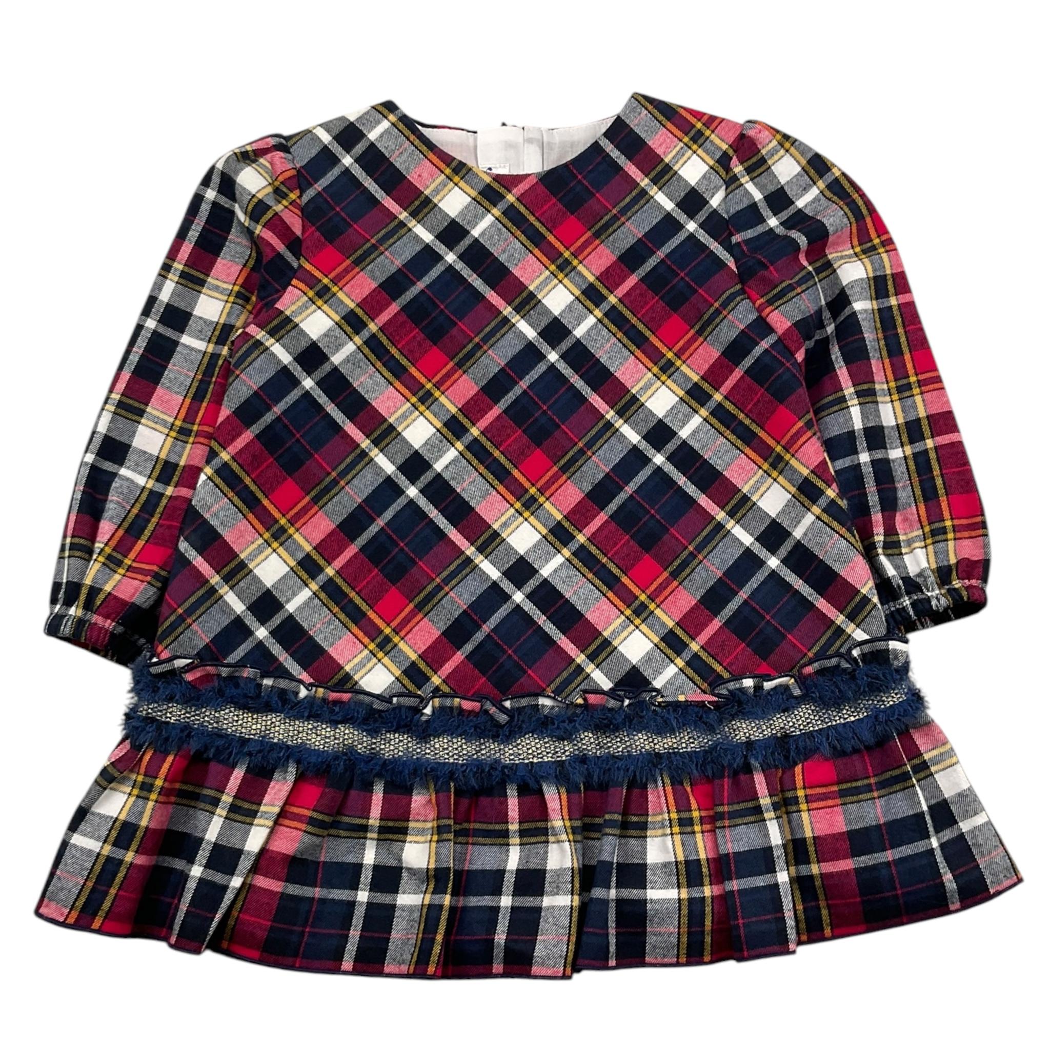 MIRANDA abito manica lunga multifantasia Rosso/blu  per Neonata 360150 ROSSO/BLU MIRANDA 