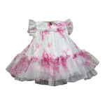 Angel'S Face Abito Tinta Unita con Tulle per Neonata ROSEBUDX BIANCO/ROSA ANGEL'S FACE 