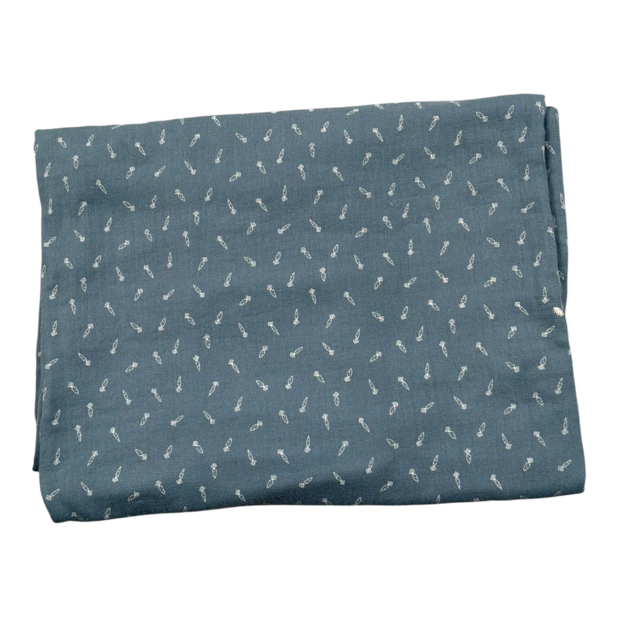 Lalalu' Coperta Tinta Unita con Stampa per Neonato COL20I AZZURRO LALALU' 