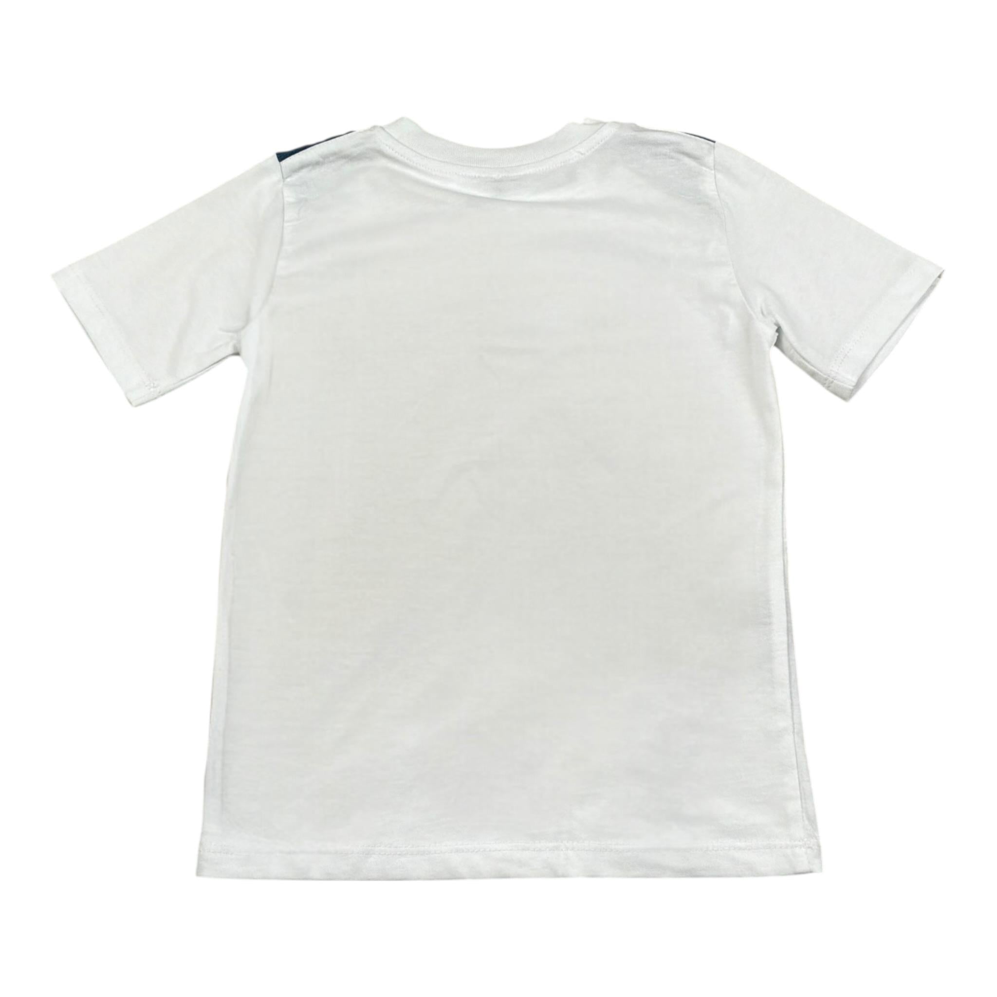 Duepuntozero T-Shirt Tinta Unita con Stampa per Bambino TSB256J BIANCO DUEPUNTOZERO 