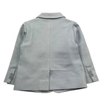 Ambaraba Giacca Tinta Unita con Papillon per Neonato FM36199 AZZURRO AMBARABA 