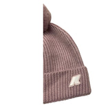 K-WAY cappello tinta unita con pon pon Lilla per Bambina K1151QW LILLA K-WAY 