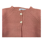 MAC ILUSIO'N cardigan tinta unita Rosa per Neonato 9480 ROSA MAC ILUSIO'N 