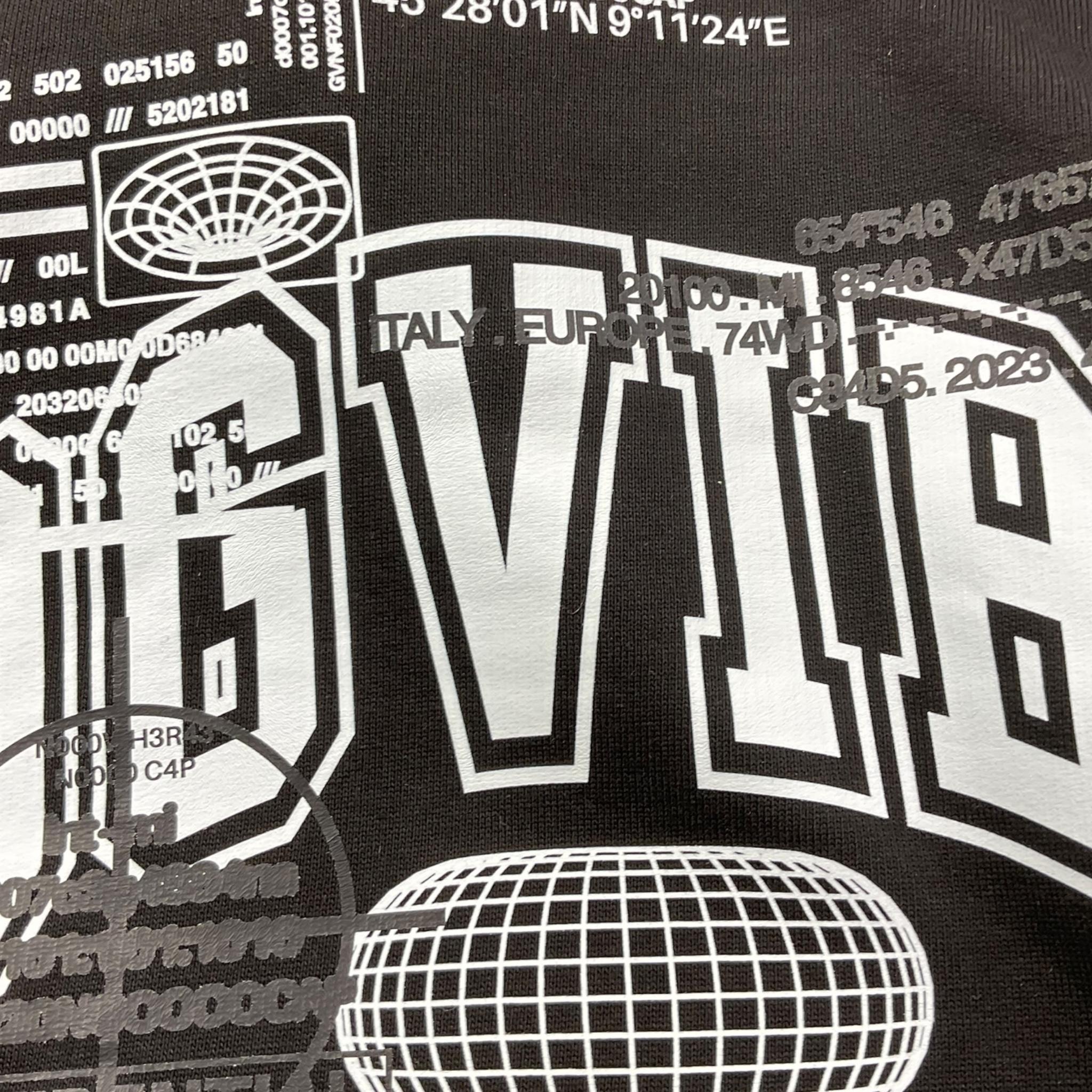 Dolce & Gabbana Felpa Tinta Unita con Cappuccio E Stampa per Bambino L7JWJS NERO DOLCE & GABBANA 