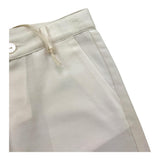 Little Bear Bermuda Tinta Unita con Girovita Regolabile per Bambino 6203 BIANCO LITTLE BEAR 