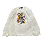 NEVER TOO shirt girocollo tinta unita con stampa Bianco per Neonato NT2202NN BIANCO NEVER TOO 