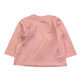 MOSCHINO shirt girocollo tinta unita con stampa Rosa per Neonata MYO00R ROSA MOSCHINO 