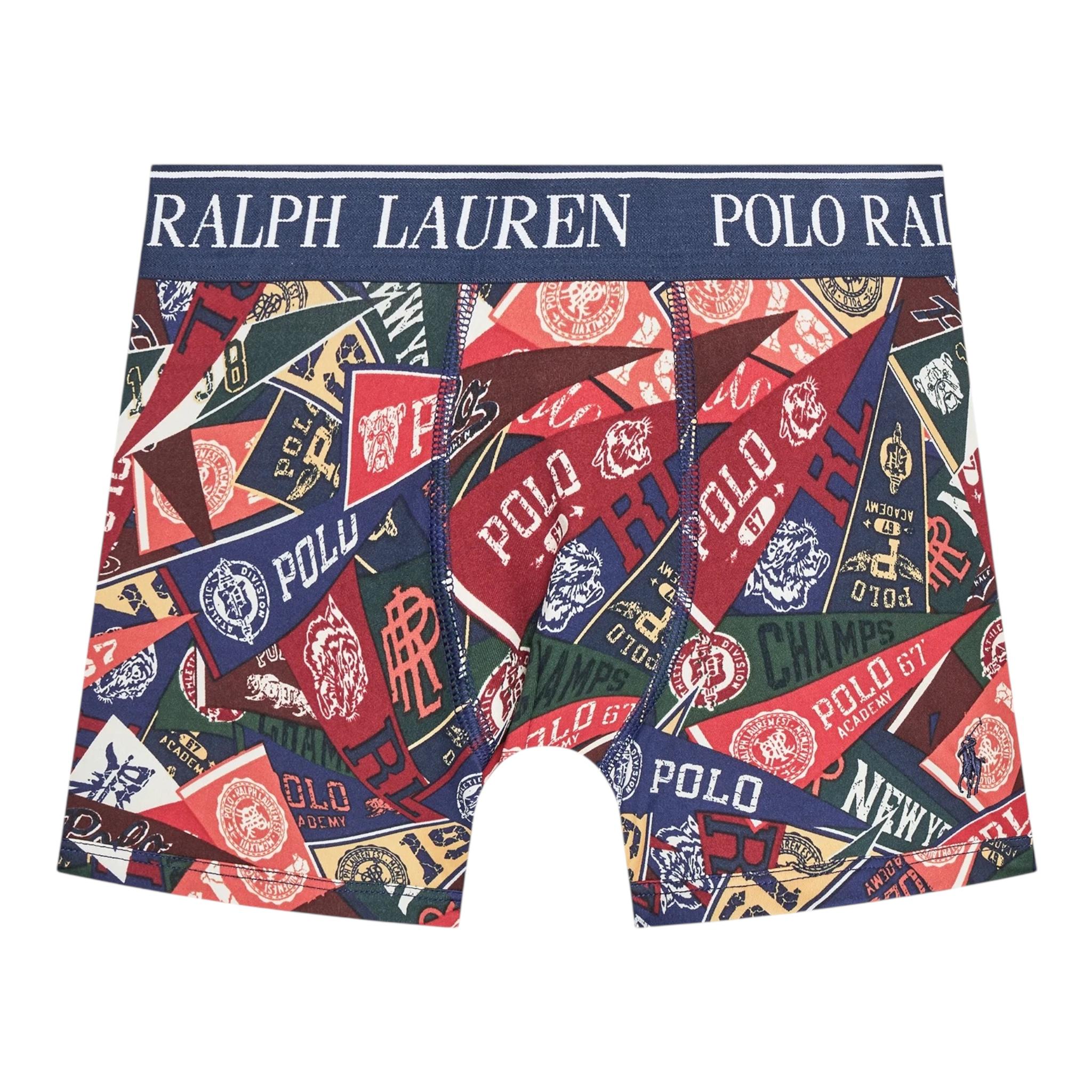 Ralph Lauren Boxer 3 Pezzi per Bambino 9P5012 VERDE RALPH LAUREN 