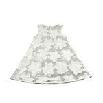 Please Abito Tinta Unita con Sottoveste per Bambina AB043384G73 BIANCO PLEASE 