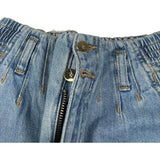 Liu Jo Jeans Tinta Unita con Elastico In Vita per Bambina GA3110 AZZURRO LIU JO 