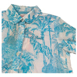 Saint Barth Abito Mezza Manica Tinta Unita Stampa Fantasia per Bambina MISSY BIANCO/AZZURRO SAINT BARTH 