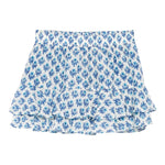 Saint Barth Gonna Tinta Unita Fantasia Floreale per Bambina HRP0020 BIANCO SAINT BARTH 