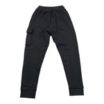 CALVIN KLEIN pantalone modello tuta tinta unita Nero per Bambino IB0IB02199 NERO CALVIN KLEIN 