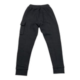 CALVIN KLEIN pantalone modello tuta tinta unita Nero per Bambino IB0IB02199 NERO CALVIN KLEIN 