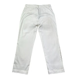 Paolo Pecora Pantalone Tinta Unita con Girovita Regolabile per Bambino PP4247 BIANCO PAOLO PECORA 