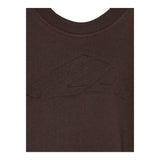 Dsquared2 Felpa Chiusa Tinta Unita con Logo per Bambina DQ2933 MARRONE DSQUARED2 