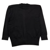 JOHN RICHMOND cardigan tinta unita con logo Nero per Bambino RBA25012CD NERO JOHN RICHMOND 