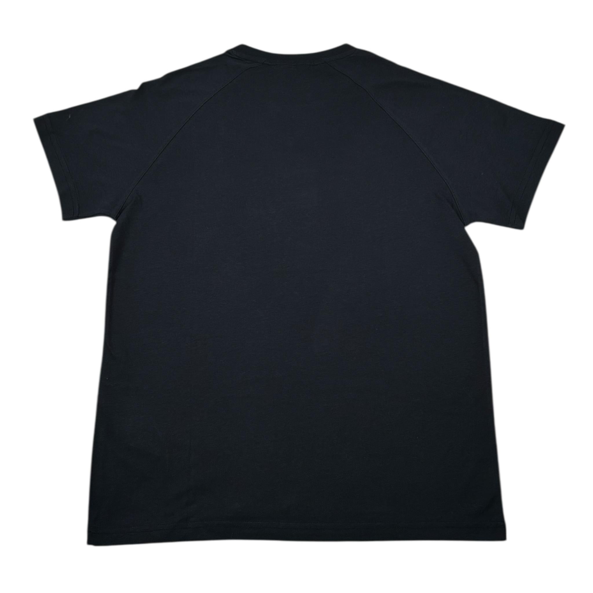 K-Way T-Shirt Girocollo Tinta Unita con Stampa per Bambino K0074Q0 NERO K-WAY 