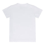 Iceberg T-Shirt Girocollo Tinta Unita con Stampa per Bambino TSICE5106J BIANCO ICEBERG 