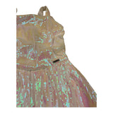 Liu Jo Abito Giromanica Tinta Unita Paillettata per Bambina GA5132 BIANCO LIU JO 