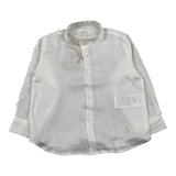 Manuel Ritz Camicia Collo Coreano Tinta Uita per Neonato MR2033N BIANCO MANUEL RITZ 